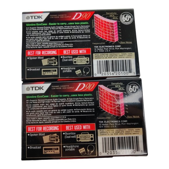 VTG Bundle of 17 Sealed Blank Audio Cassette Tapes Assorted Brands Radio Shack - Picture 10 of 10